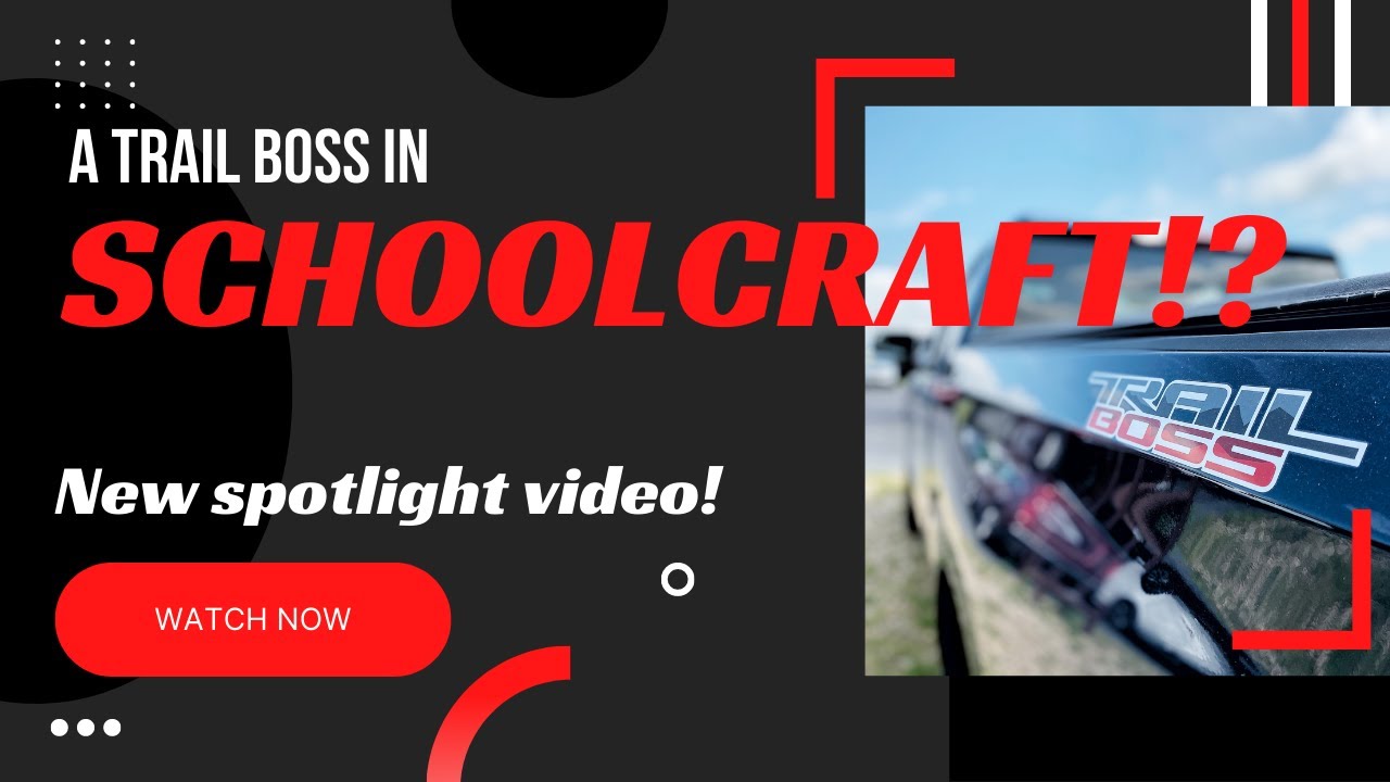 David Rice Auto Sales. Trail Boss On The Lot In Schoolcraft! YouTube