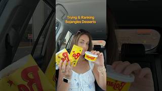 Trying & Ranking Bojangles Desserts 🥔🍪🥧 #bojangles #botime #dessert #desserttime #fastfood #yum