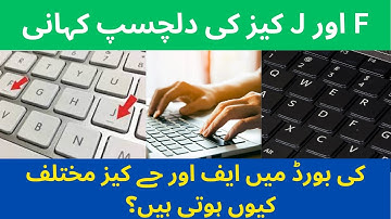 Why do the F and J keys have raised bumps? The science behind keyboard design | Ustaad AbR