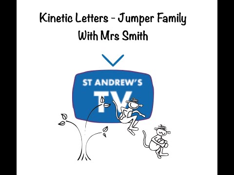 Kinetic Letters - Jumper family with Mrs Smith