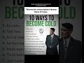 10 Ways To Become Unstoppable #shortsfeed #millionairemindsetunlimited