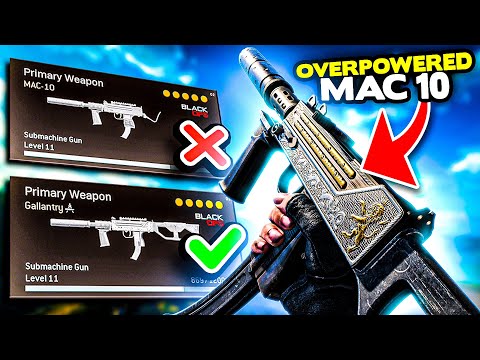 This *NEW* UPDATED Gallantry Mac-10 Class Setup is STUPIDLY OVERPOWERED in Warzone!