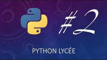 Python lycée #2: Opérations + variables