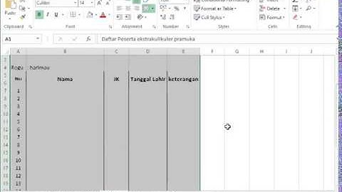 Cara mencari / mengelompokan data dalam tabel Excel dengan Advanced Filter macro VBA