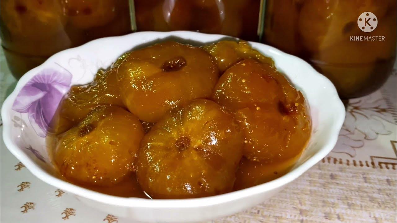 Как варить инжировое варенье на зиму простой. Царского варенье из инжира! 😋 incir reçeli ✵əncir mürəbbəsi✵jam from figs in azerbaijan.