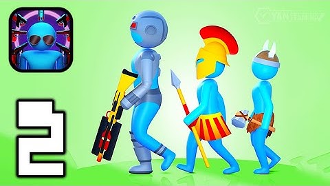 Crowd Evolution! - Gameplay Walkthrough Part 2 Tutorial Become more crew (Android,iOS)