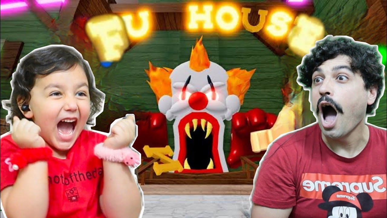 PSİKOPAT PALYAÇO BİZİ KOVALADI 🤡 Roblox Escape The Carnival of Terror Obby