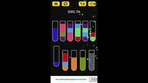 Water Sort Puzzle Level 714