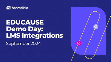 EDUCAUSE Demo Day: LMS Integrations