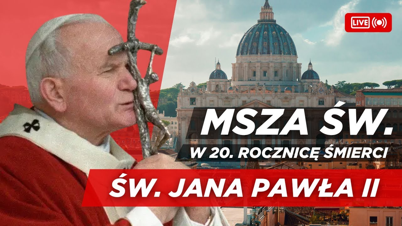 Violetta 2 Odcinek 80 Po Polsku NA ŻYWO Z WATYKANU | Msza Święta w 20. rocznicę śmierci Świętego Jana