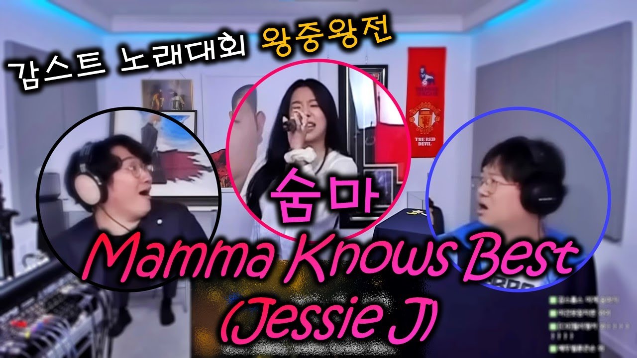 [팬메이드영상] 감스트 노래 대회 왕중왕전 숨마  Jessie J - Mamma Knows Best