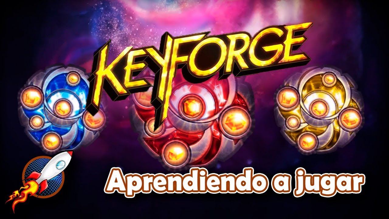 Keyforge - Aprendiendo a jugar - YouTube
