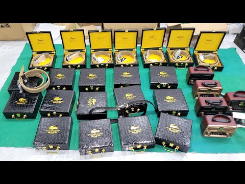 Video Bán nhanh 200k lô thắt lưng cá xấu nhật, dây lưng... - youtube