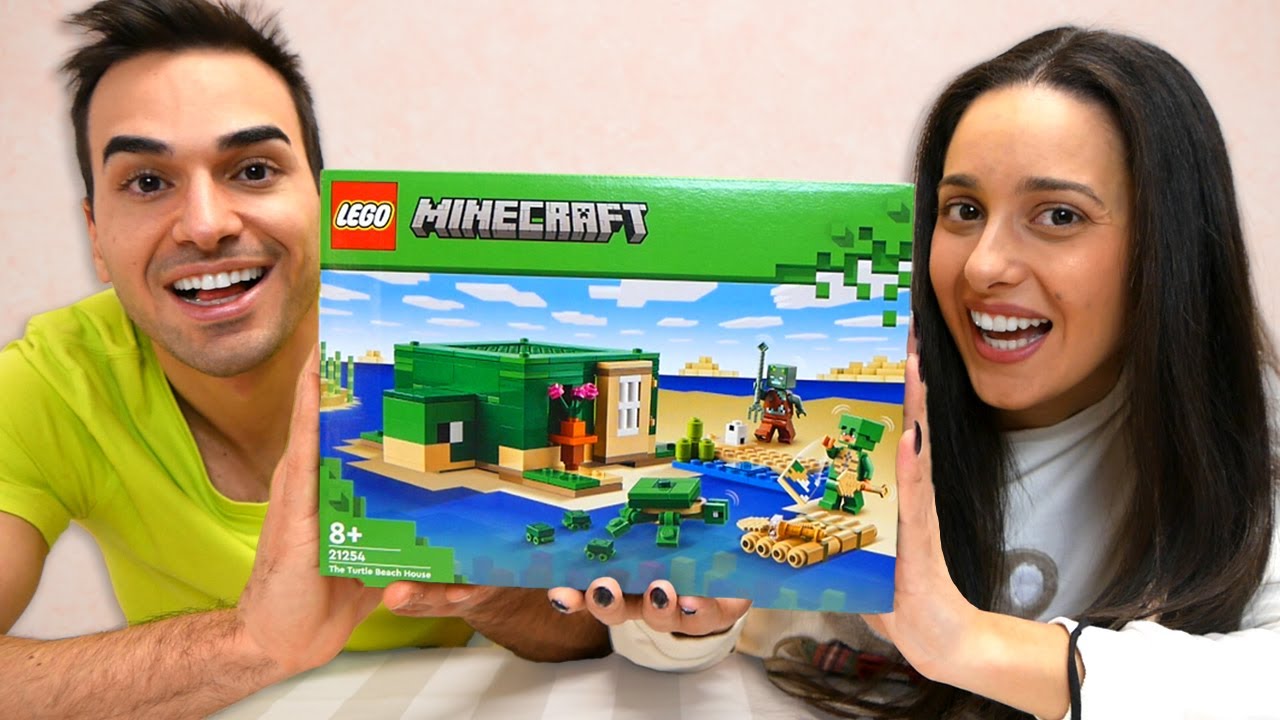 FACCIAMO I LEGO DI MINECRAFT - CASA DELLA TARTARUGA