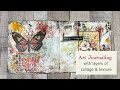 Mixed Media Art Journal - Keep It Simple!