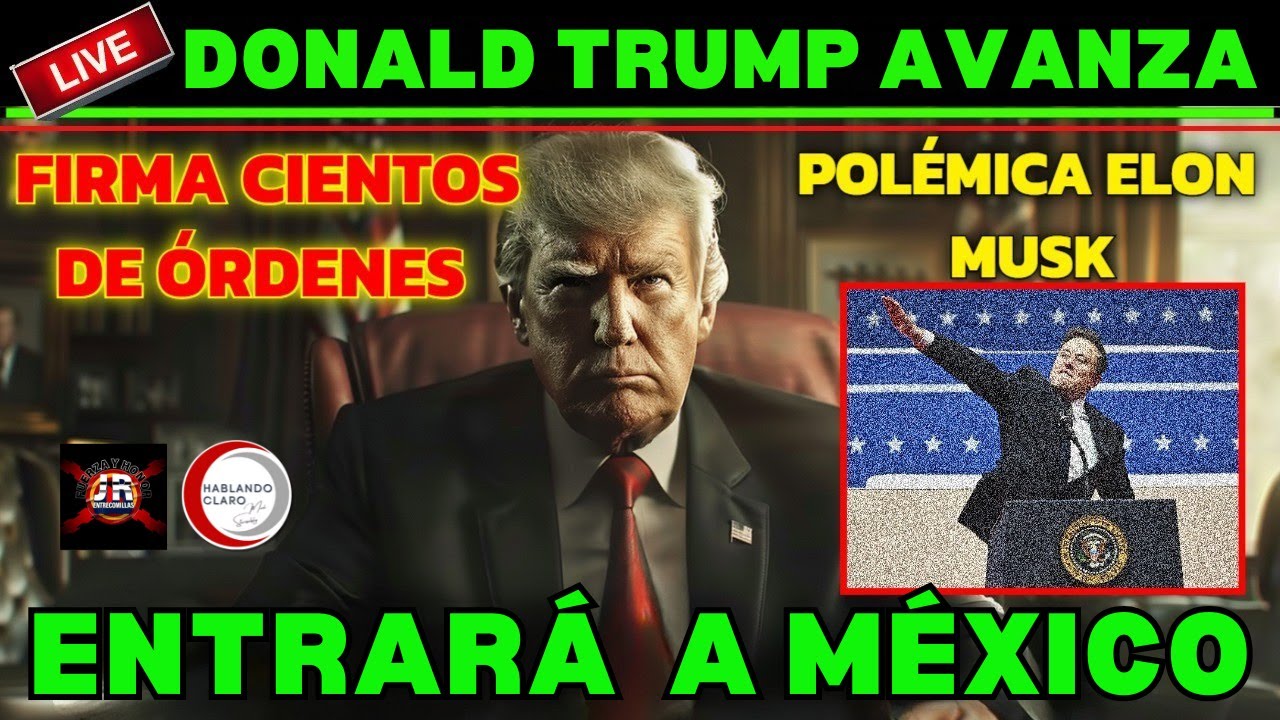 ⁣¡EEUU ENTRARÁ A MÉXICO! Donald Trump avanza #jrentrecomillas #hablandoclaroconmarkstar  #thelmaoldak