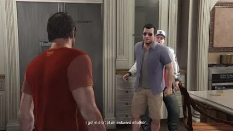 GTA 5 - Trevor And Michael Meet again After Nearly 10 Years Cutscene