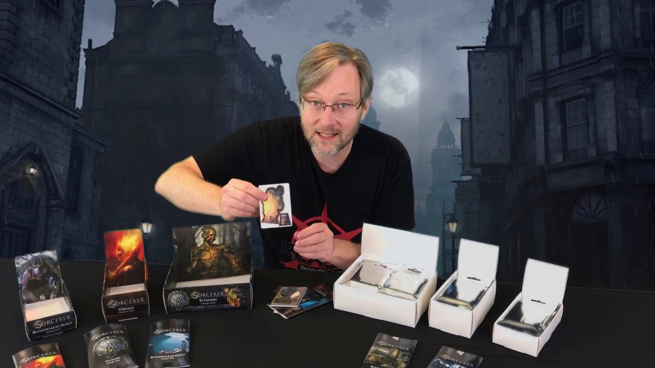 Sorcerer Pre-Production Proofs of Add-Ons and Stretch Goals Sneak Peek hero realms review