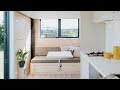 Minimalist Tiny House is only 15' Long (Retractable Bed)