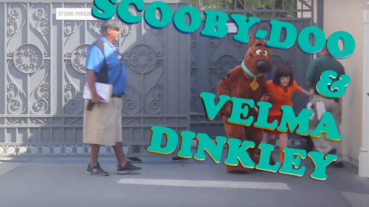 Scooby-Doo & Velma Dinkley at Universal Studios Hollywood
