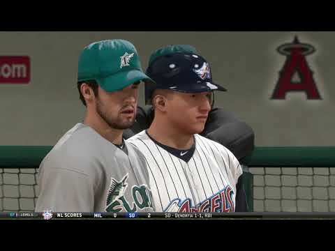 MLB 14: The Show (PS4) (Miami Marlins Season) Game #133: MIA @ LAA
