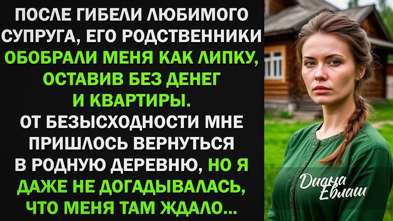 Родня мужа обобрала меня и выгнала из квартиры. Я не знала, что делать, но вскоре...