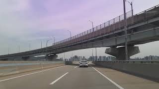 jkp ctv 인천공항고속도로 연수분기점 남동공단 방면 Incheon International Airport Expressway Yeonsu Junction