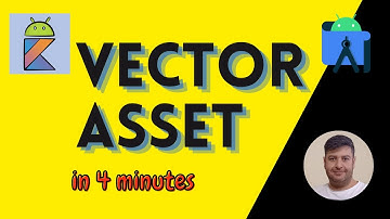 Vector asset in 4 minutes. Kotlin Android studio