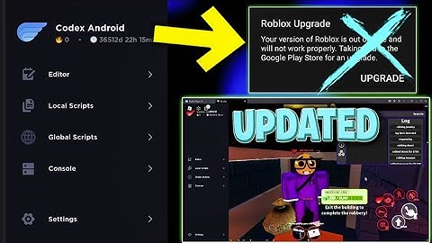 UPDATED BEST FREE Roblox Script Executor Codex Updated   Bypass Byfron   No Crash MOBILE + PC 2025