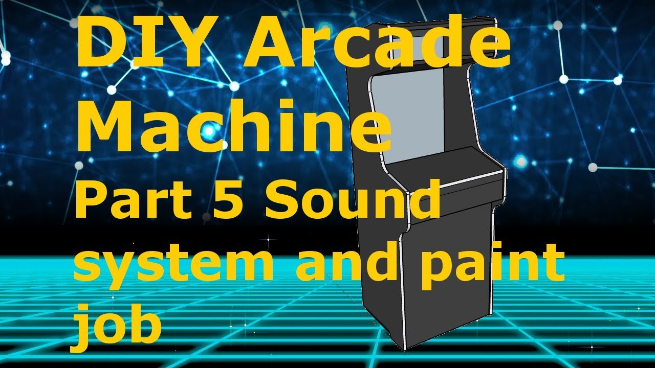 DIY Raspberry pi powered Arcade Machine - part 5 - YouTube
