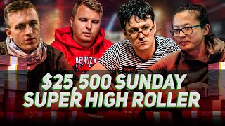 Final Table $25,500 Super High Roller €urop€an | hello_totti | MissOracle | Haxton | Ponakovs