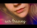 ASMR Slow Air Tracing Whispering Close Hand Movements Visual Triggers Face Touching 
