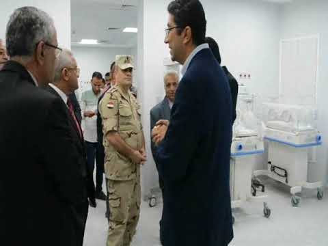 محافظ المنيا يتفقد مستشفي راعي مصر ببني مزار تمهيدا لافتتاحها قريبا