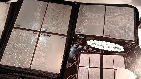 TLC Embossing Folder Storage
