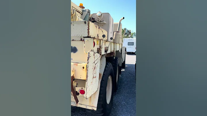 Recovery beast 6 x 6 military M930 66 Wheel Drive wrecker tow truck #davisautosales