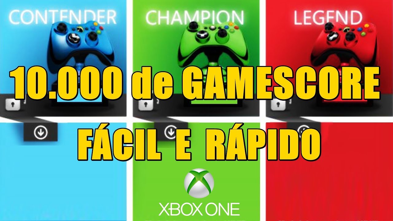 Como fazer 10.000 de Gamescore rápido e fácil YouTube