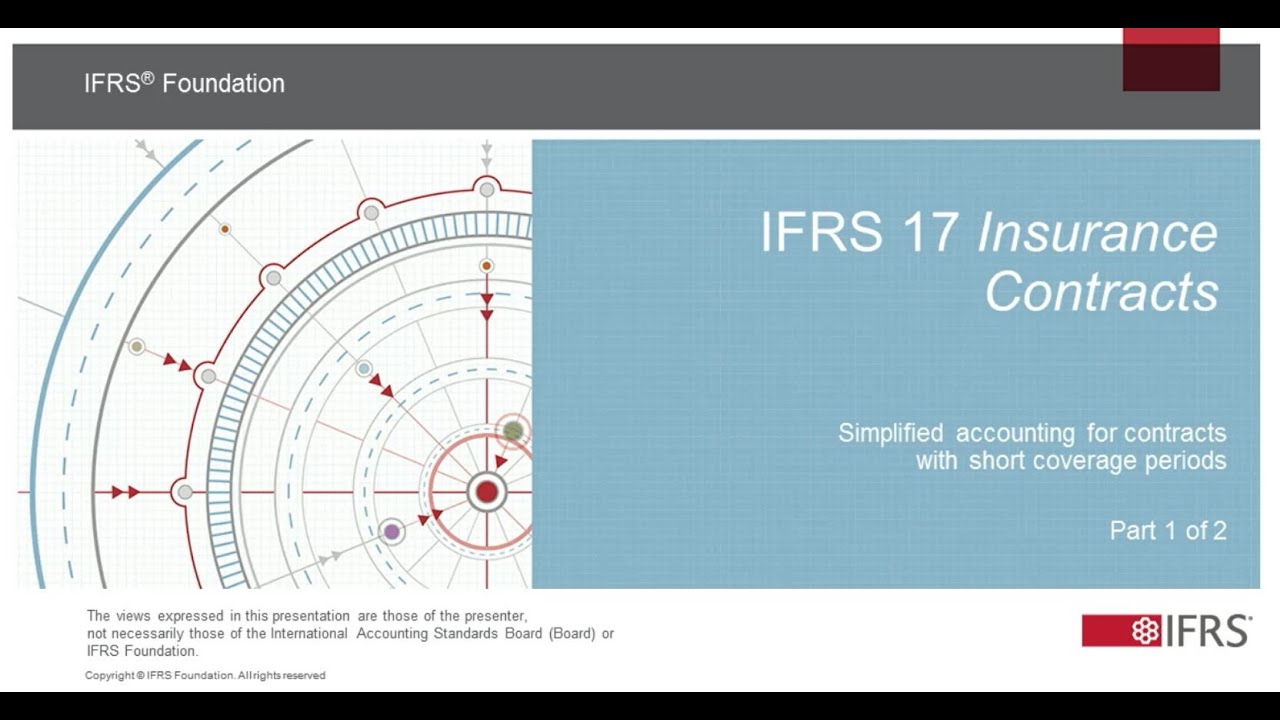 IFRS 17 Simplified accounting for contracts with short coverage