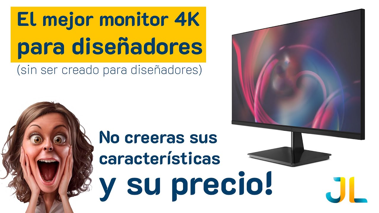 Monitor para diseñadores 4K UHD de 27” PD2705U