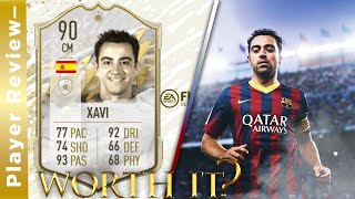 MAGESTIC! Insane 90 Rated Middle Icon XAVI Player Review! FIFA 22