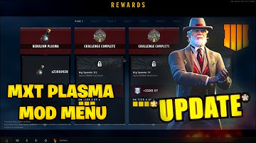 BO4 UNLIMITED PLASMA & MAX RANK MOD MENU FOR FREE [ALL CLIENTS] !!