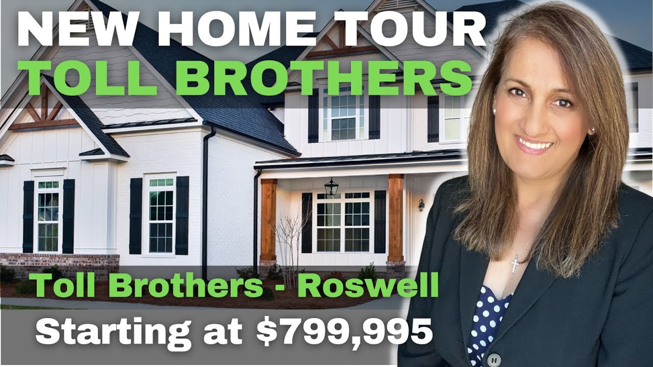 New Construction HOME TOUR in North Georgia | Toll Brothers Homes | Moving to Georgia