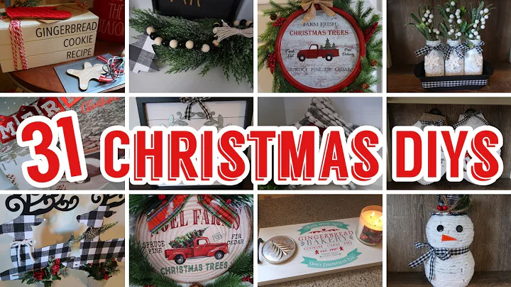 🎄30+ High End Dollar Tree DIY Christmas Crafts | Top Farmhouse Christmas Crafts 2020🎄