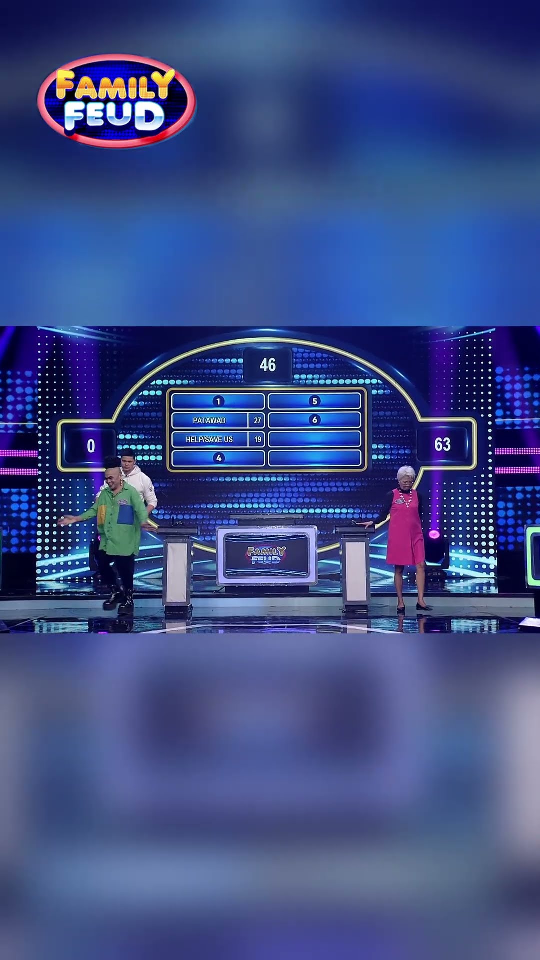 Malakas ang kapit ni Tekla kay Lord #shorts | Family Feud