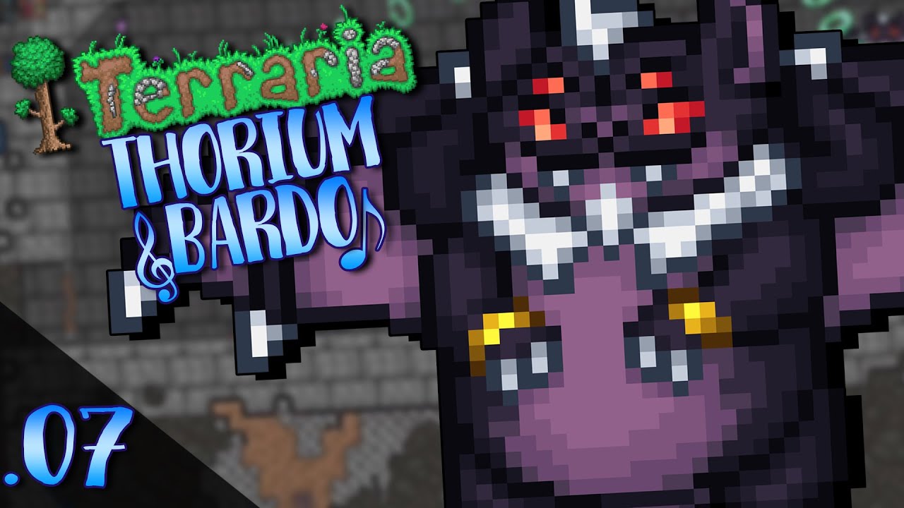 ENFRENTANDO O BOSS VISCOUNT MUITO CHATO Terraria Thorium Bard