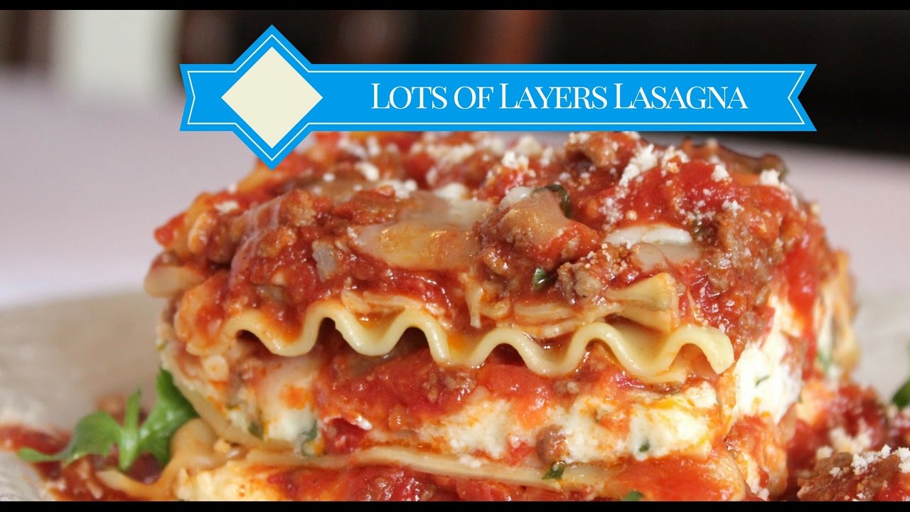 How to Make tasty American Lasagna | Lots of Layers Lasagna - YouTube