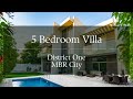 Luxury Contemporary Style 5 Bedroom Villa in District One