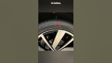 What Do Tire Numbers Mean #automobile #cartips #carwheels
