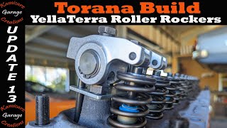 No.55 Torana Build Roller Rockers, Over size valves and push rods KamicarzCreations