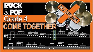 Come Together - Drumless Track With Notation (Trinity Grade 4)