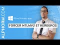 Formation active directory 2019  forcer ntlmv2 et kerberos  vido tuto